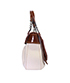 B Bag Canvas/Patent, side view